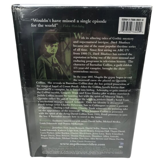 Dark Shadows DVD Collection 15, 40 Episodes With Postcard New In Package - Picture 2 of 7